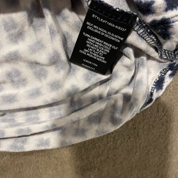 Sanctuary Top XS Womens Anabella Pullover Embroidered 3/4 Length Sleeves V-Neck - Picture 6 of 9